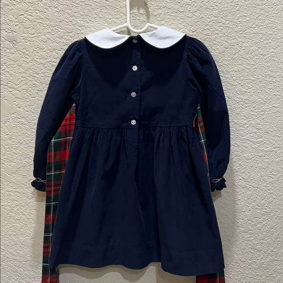 The Beaufort Bonnet Company Long Sleeve Cindy Lou Sash Dress size 4T - Picture 4 of 6